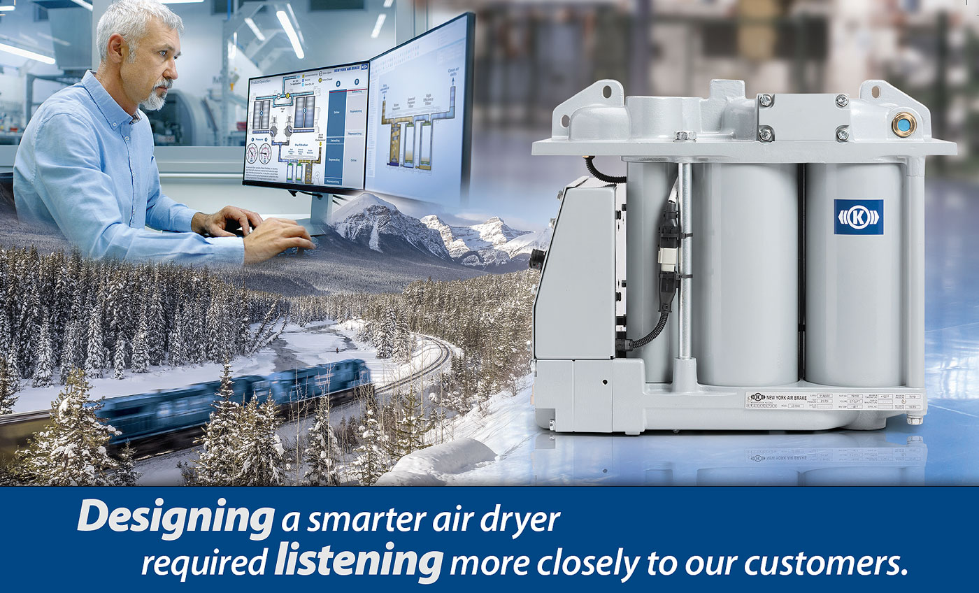 Designing a smarter air dryer required listening more closely to our customers.